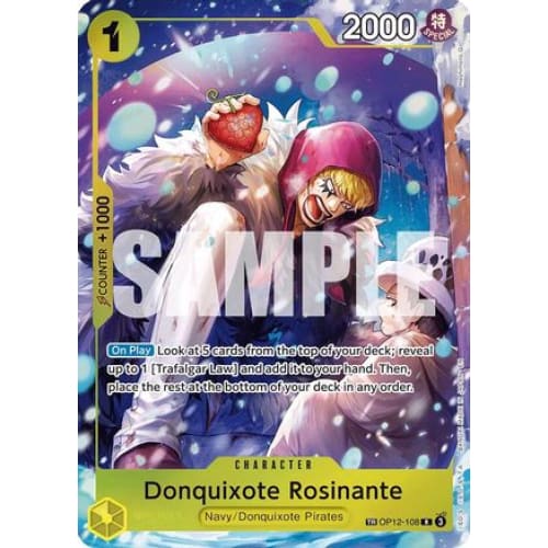 Donquixote Rosinante - OP12-108 TR The Azure Sea’s Seven