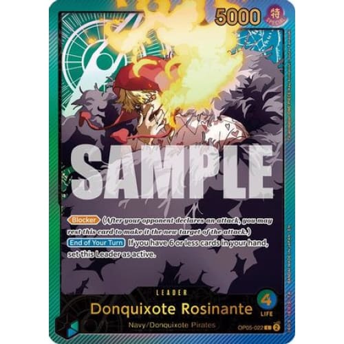 Donquixote Rosinante (SPR) OP05-022 L Extra Booster: Anime