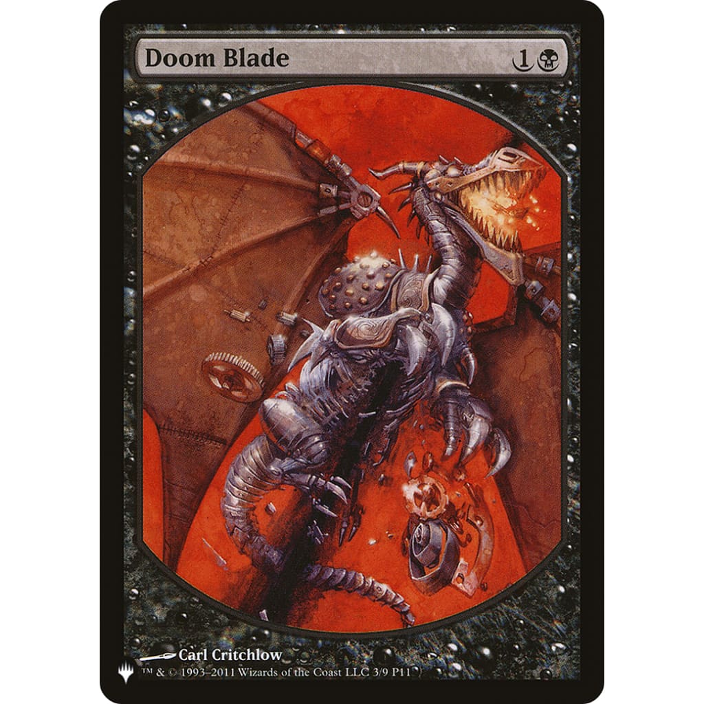 Doom Blade (PLST-P11-3) - Single