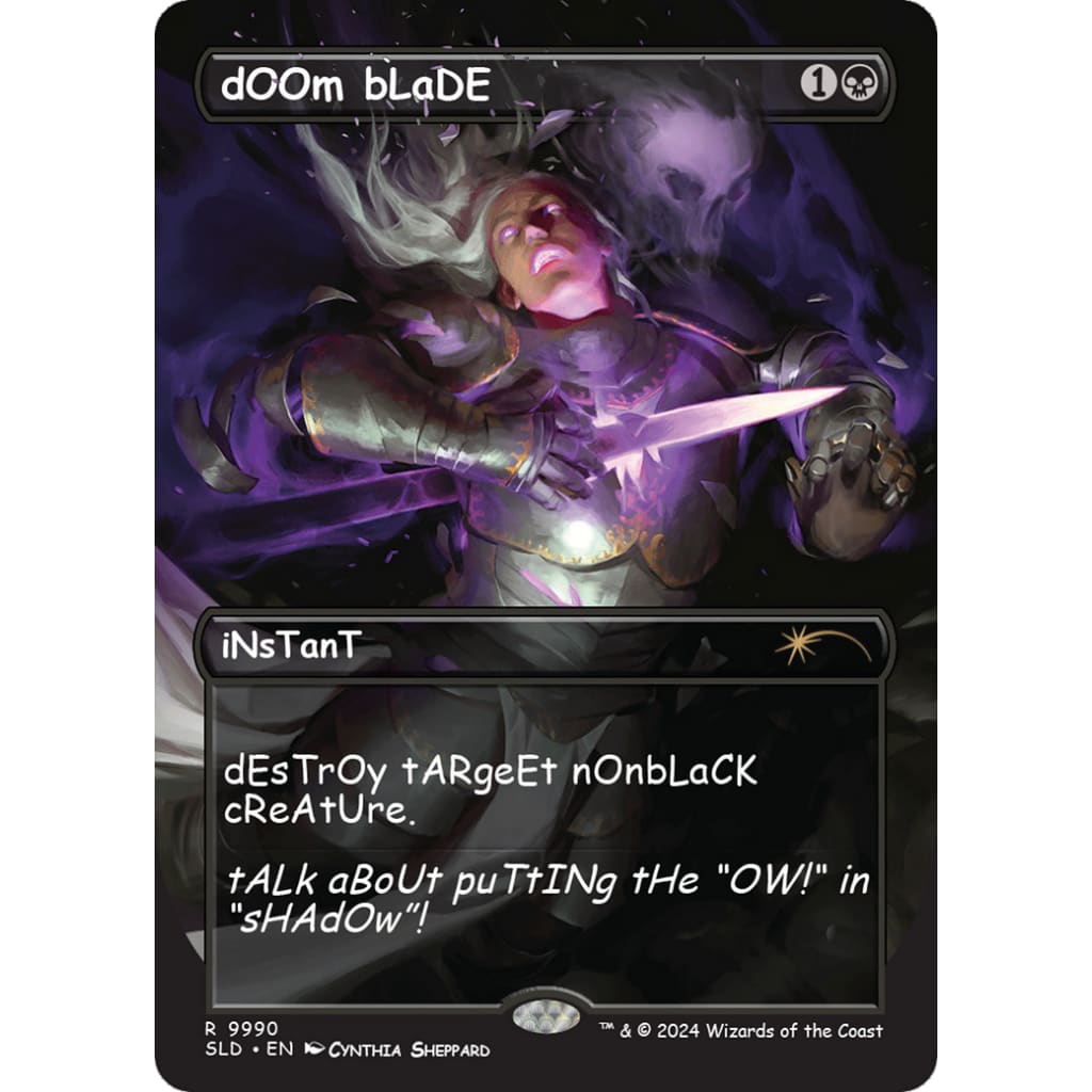 Doom Blade (SLD-9990) (Borderless) - Single