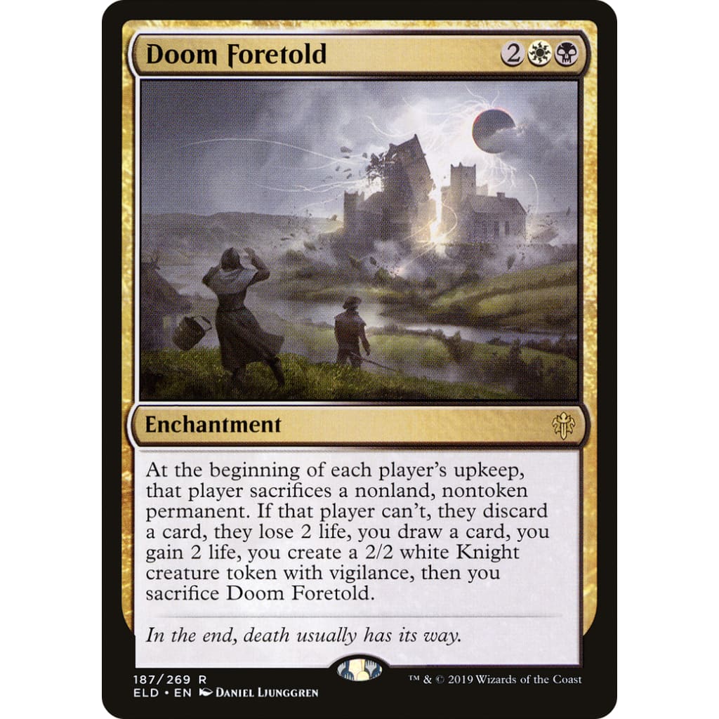 Doom Foretold (ELD-187) - Single