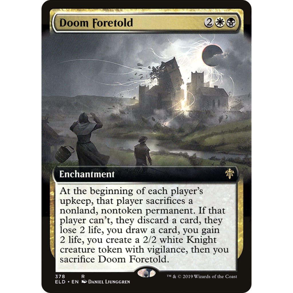 Doom Foretold (ELD-378): (Extended Art) - Single