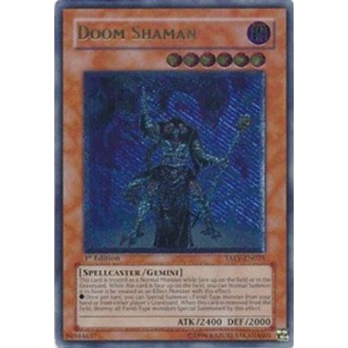 Doom Shaman (UTR) (TAEV-EN025) Ultimate Rare 1st Edition
