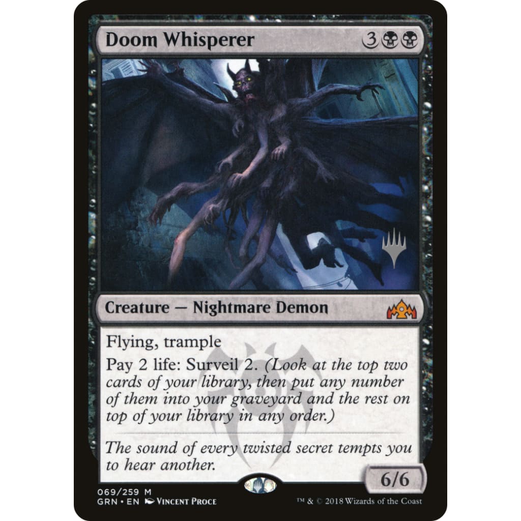 Doom Whisperer (PGRN-69P) Foil - Single