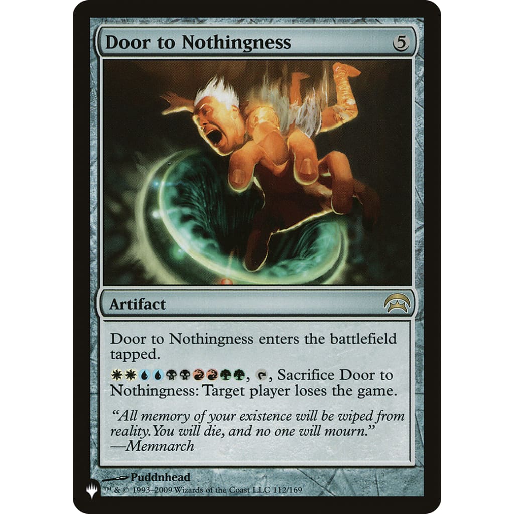 Door to Nothingness (PLIST-251) - Single