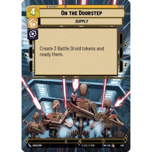 On the Doorstep (Hyperspace) (455) - Single