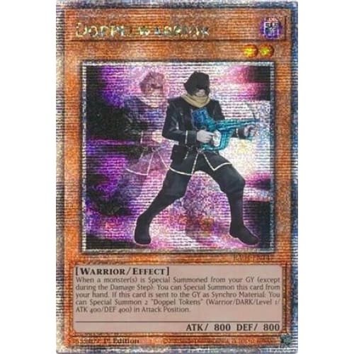 Doppelwarrior (Quarter Century Secret Rare) - RA04-EN147