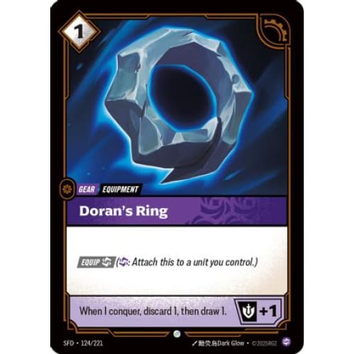 Doran’s Ring (124/221) - Spiritforged - Single