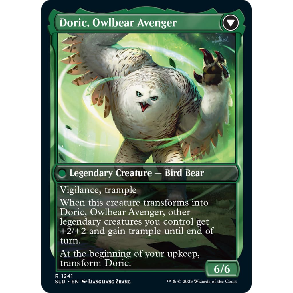 Doric Nature’s Warden // Owlbear Avenger (SLD-1241) - Single