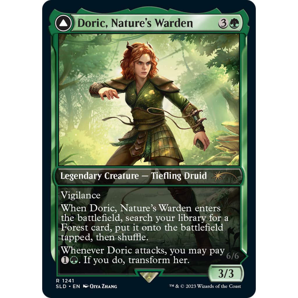 Doric Nature’s Warden // Owlbear Avenger (SLD-1241) - Single