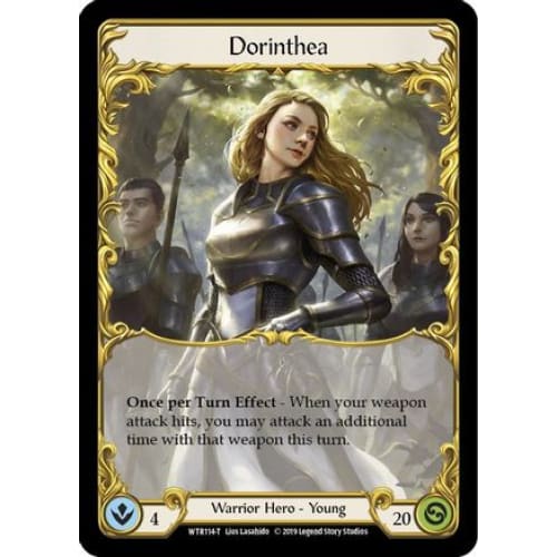 Dorinthea // Rhinar (WELCOME TO RATHE) 1st Edition - Single