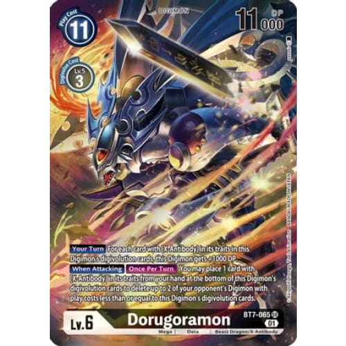 Dorugoramon (Alternate Art) (BT7-065 SR) Super Rare Foil
