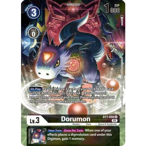 Dorumon (Alternate Art) (BT7-056 R) Rare Foil - Single