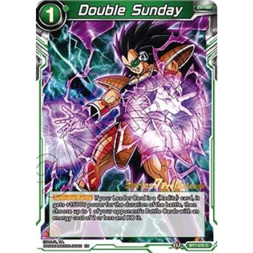 Double Sunday (Assault of the Saiyans Pre-Release Cards)