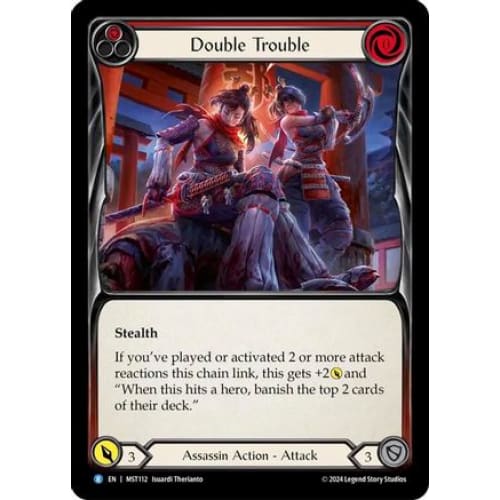 Double Trouble (Red) (PART THE MISTVEIL) - Single