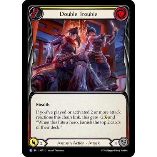 Double Trouble (Yellow) (PART THE MISTVEIL) - Single