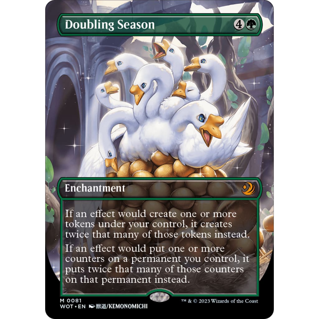 Doubling Season (WOT-081) (Borderless) - Single