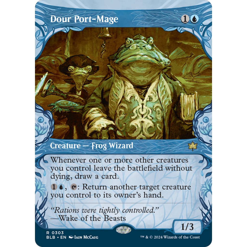 Dour Port-Mage (BLB-303): (Showcase) - Single