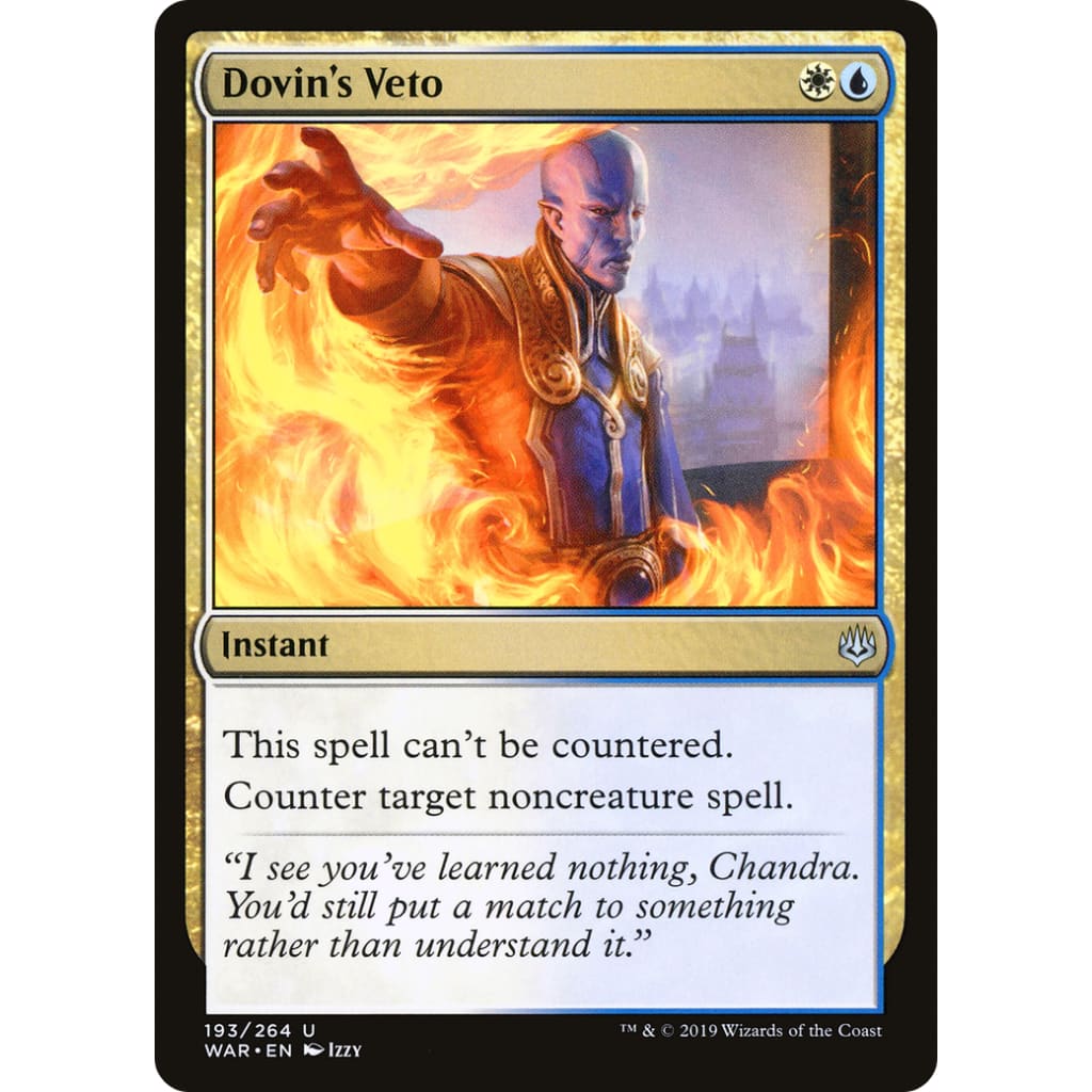 Dovin’s Veto (WAR-193) - Single