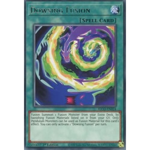 Dowsing Fusion (KICO-EN024) Rare 1st Edition - Single