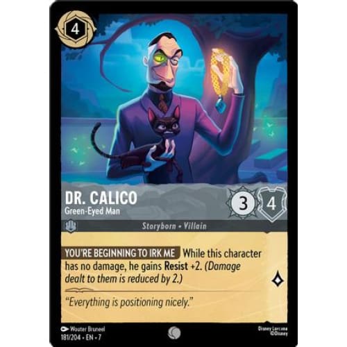 Dr. Calico - Green-Eyed Man (181/204) - Archazias Island
