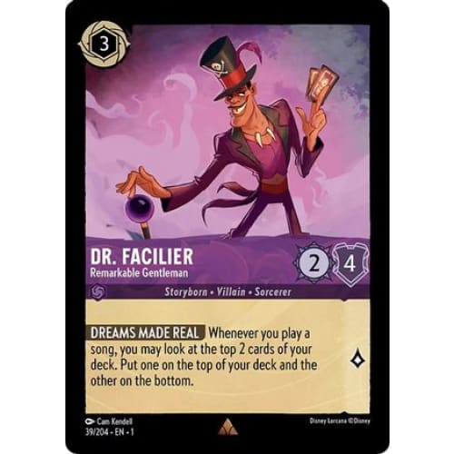 Dr. Facilier - Remarkable Gentleman (39/204) - The First