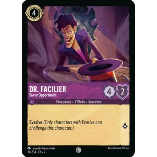 Dr. Facilier - Savvy Opportunist (38/204) - Rise