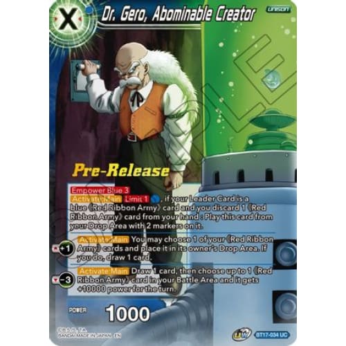 Dr. Gero Abominable Creator (Ultimate Squad Pre-Release