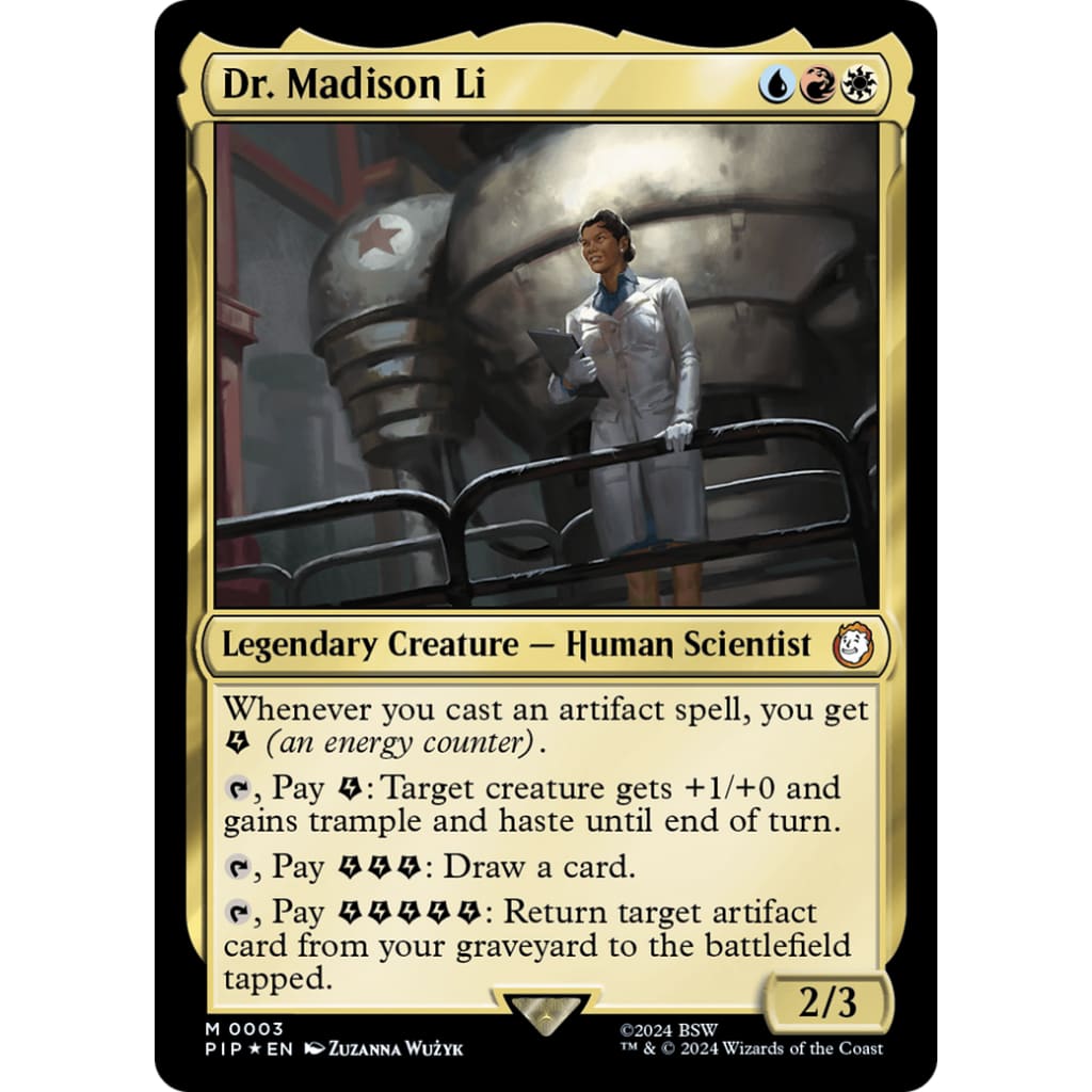 Dr. Madison Li (PIP-003) Foil - Single