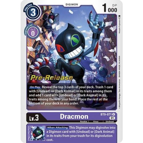 Dracmon (BT9-071 U) Uncommon - Single