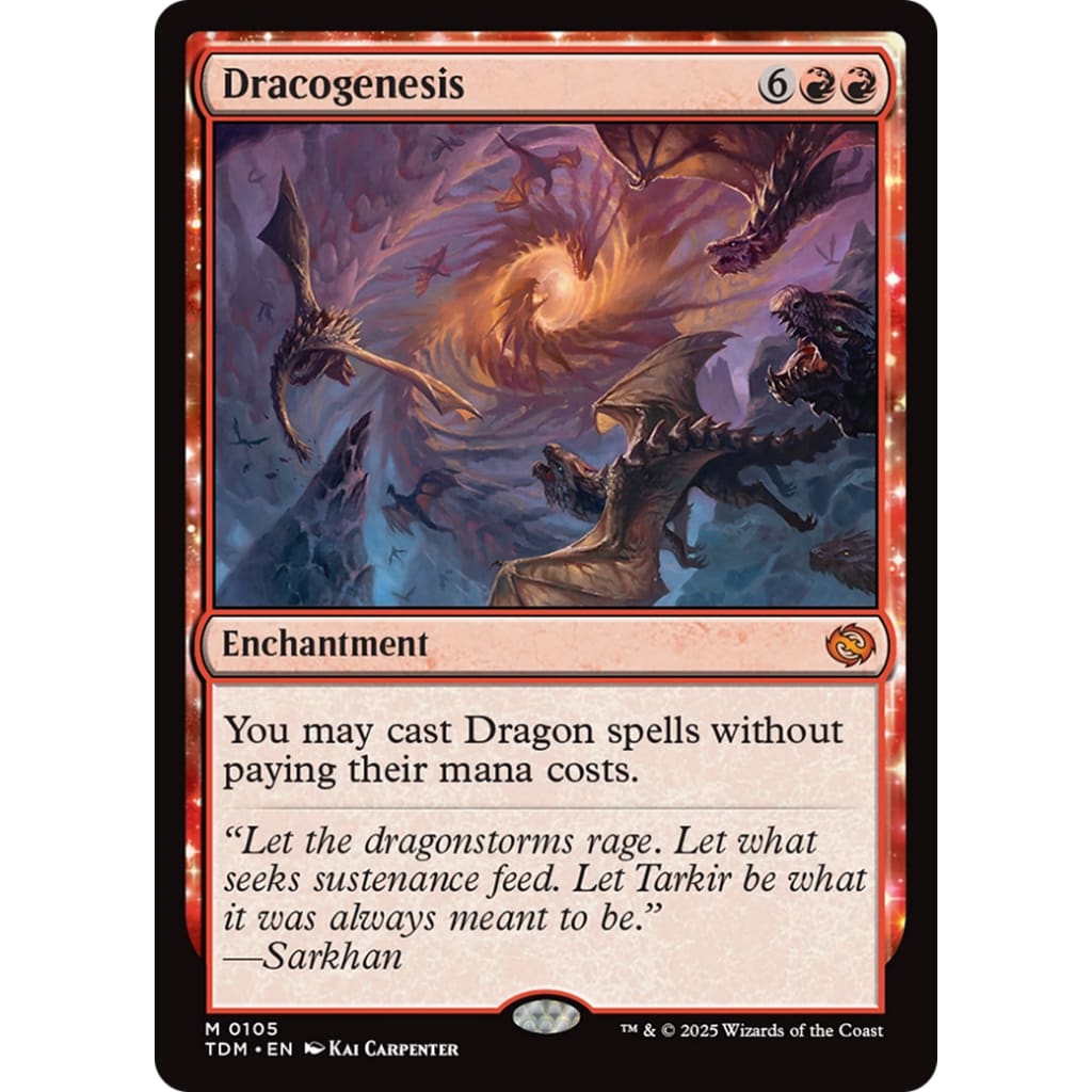 Dracogenesis (TDM-105): (enchantment) - Single