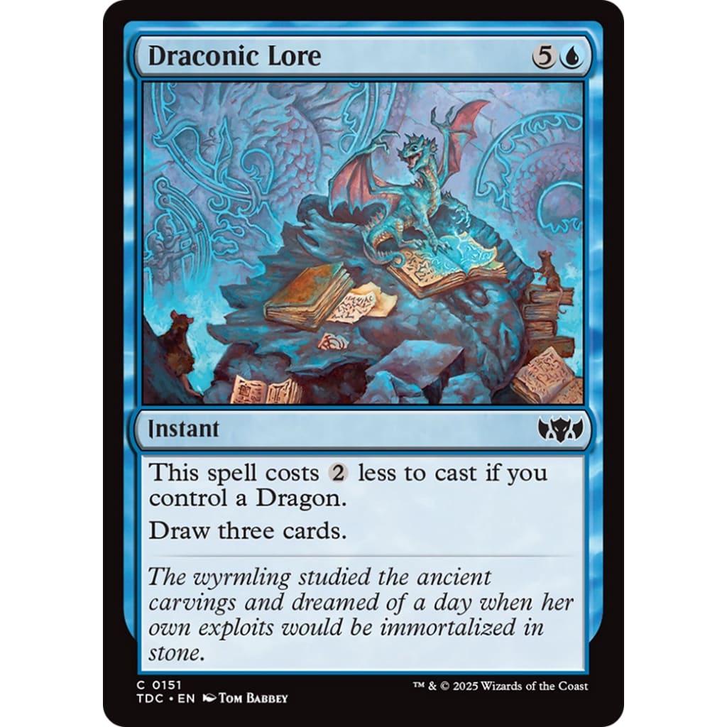 Draconic Lore (TDC-151) - Single