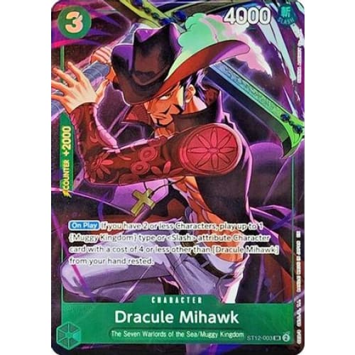Dracule Mihawk (Illustration Box Vol.4) ST12-003 SR