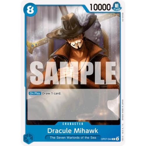 Dracule Mihawk OP07-044 C 500 Years in the Future - Single