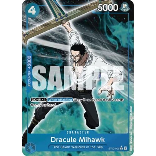 Dracule Mihawk (ST03-005) (Full Art) ST03-005 C Premium