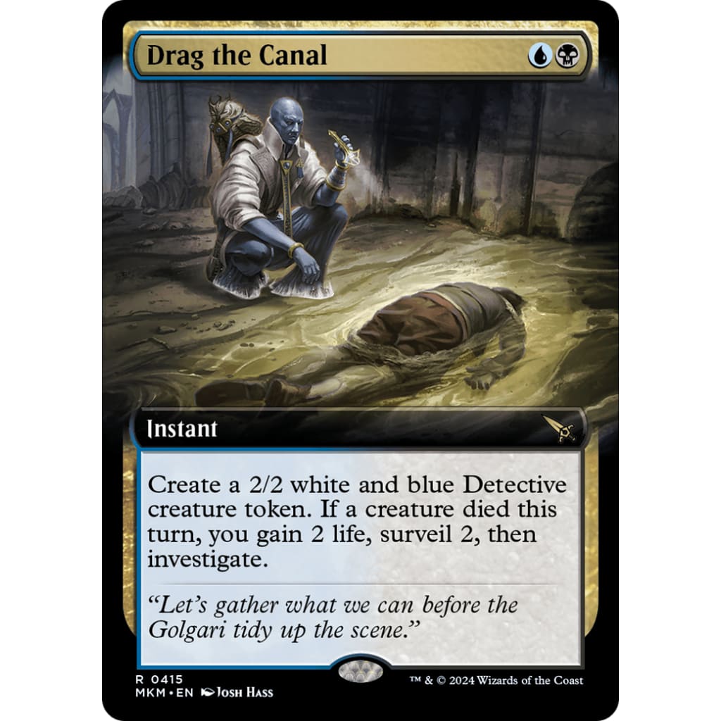 Drag the Canal (MKM-415): (Extended Art) Foil - Single