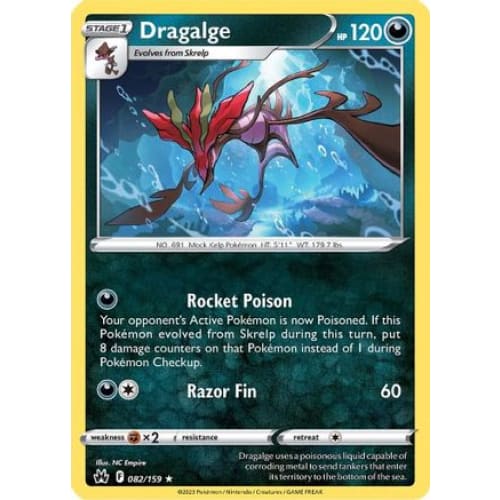 Dragalge (082) Rare Classic - Single