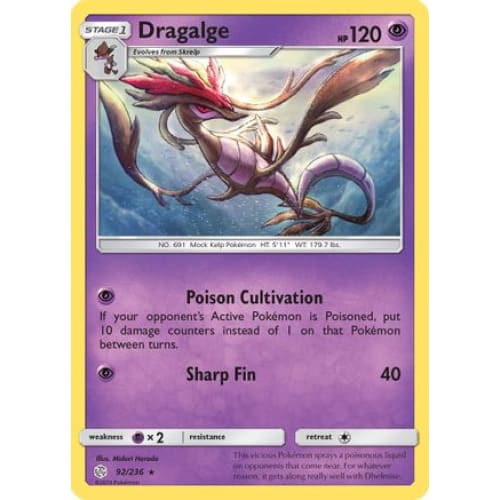 Dragalge (092/236) Rare Classic - Single