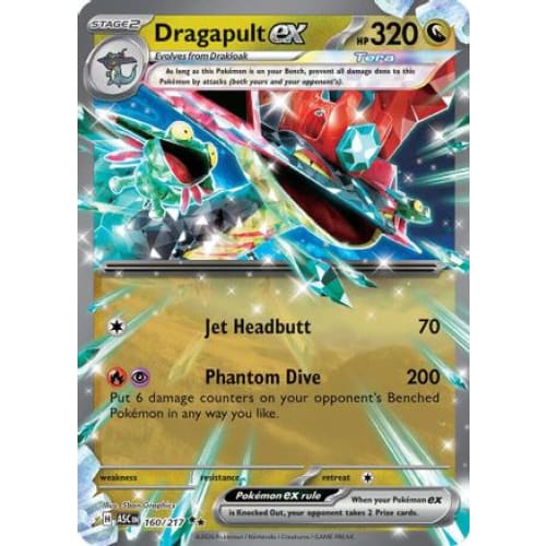 Dragapult ex (160) Double Rare Holofoil - Single