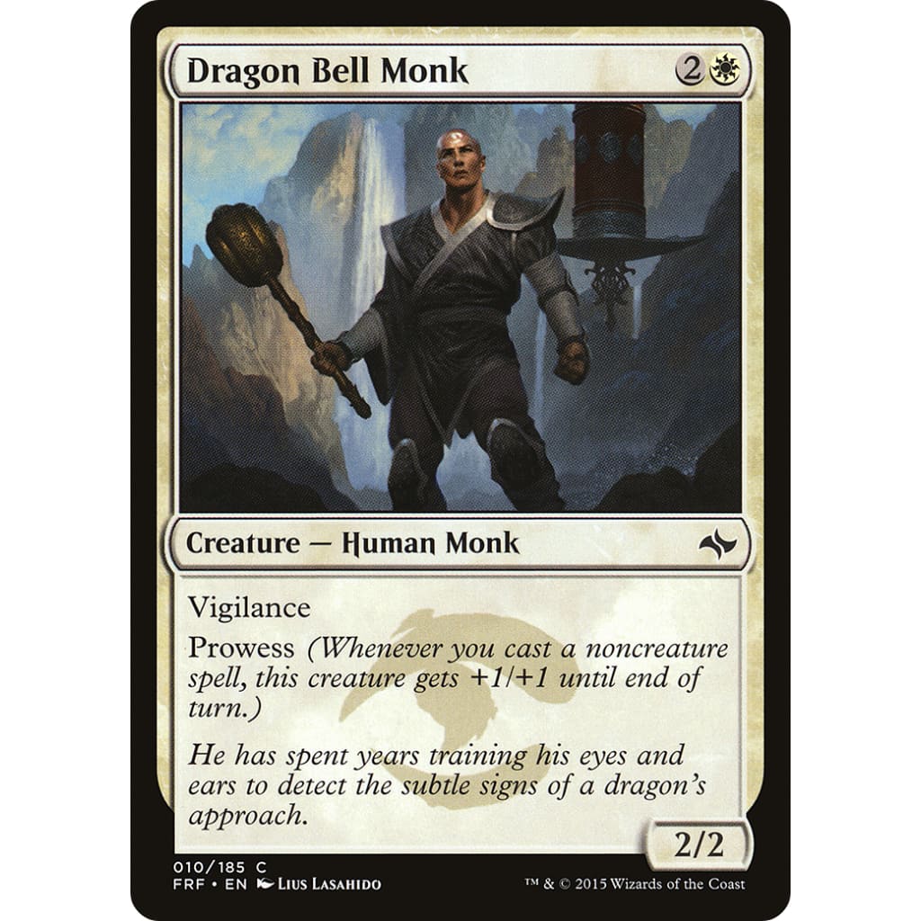 Dragon Bell Monk (FRF-010) Foil - Single