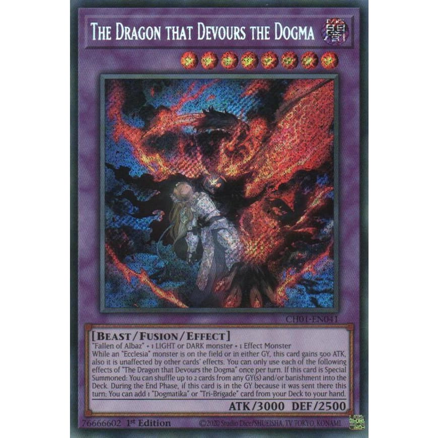 The Dragon that Devours the Dogma (Secret Rare)