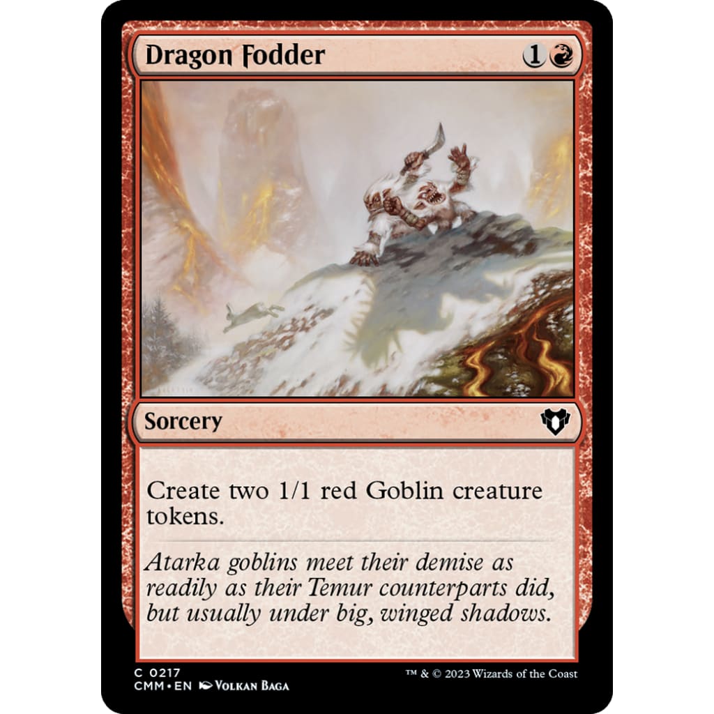 Dragon Fodder (CMM-217) Foil - Single
