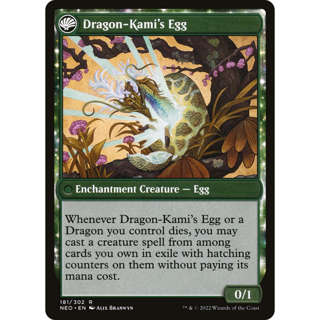 The Dragon-Kami Reborn // Dragon-Kami’s Egg (NEO-181):