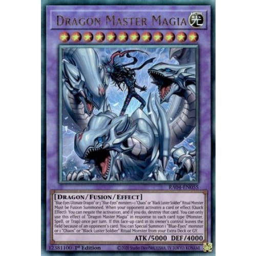 Dragon Master Magia (PUR) - RA04-EN055 Prismatic Ultimate