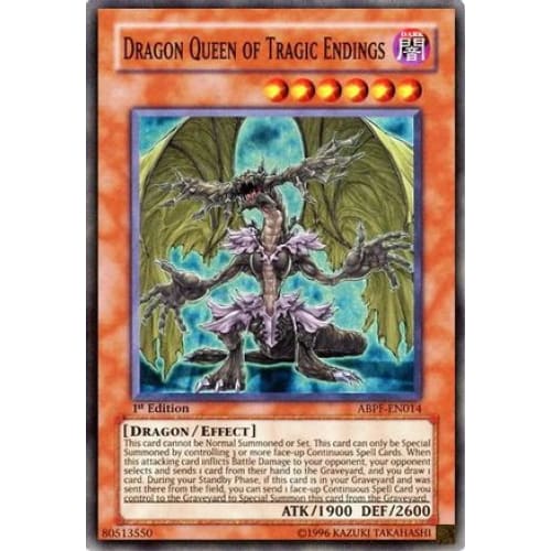 Dragon Queen of Tragic Endings (ABPF-EN014) Super Rare