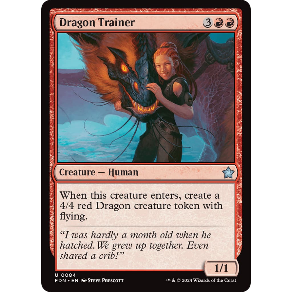 Dragon Trainer (FDN-084) - Single