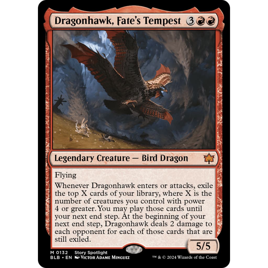 Dragonhawk Fate’s Tempest (BLB-132) - Single