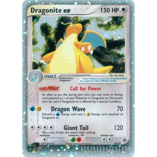 Dragonite ex (090/097) Holo Rare Holofoil - Single