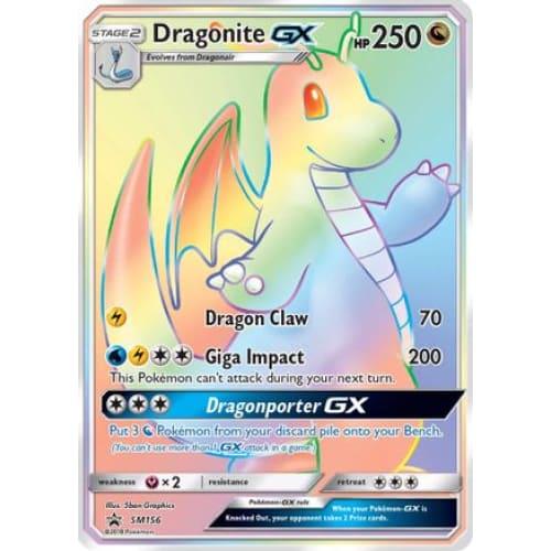 Dragonite-GX (SM156/248) Promo Holofoil - Single