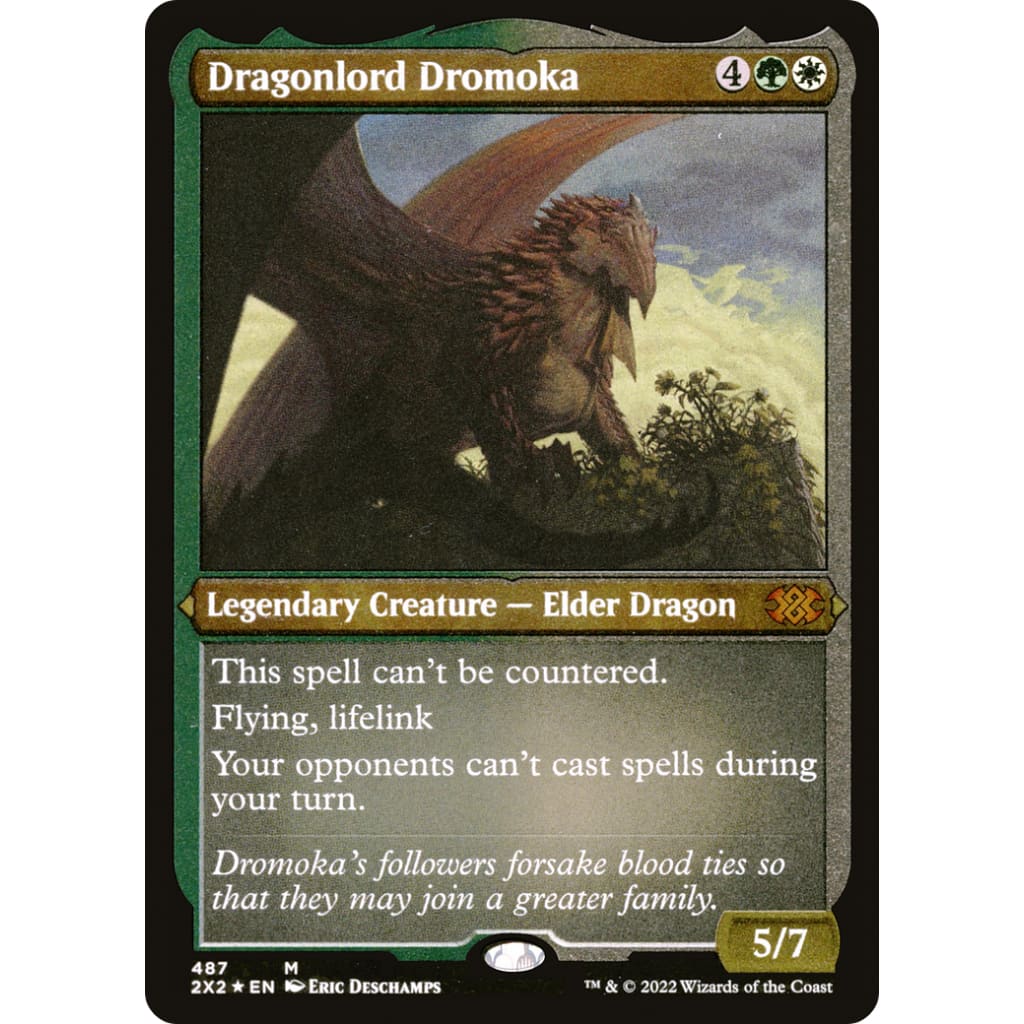 Dragonlord Dromoka (2X2-487) Etched Foil - Single